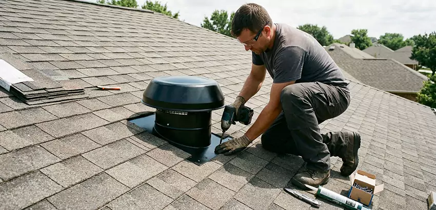 Roof Vent Fan Installation in Billerica