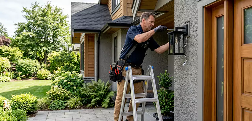 Outdoor and Exterior Light Fixture Installation in Billerica